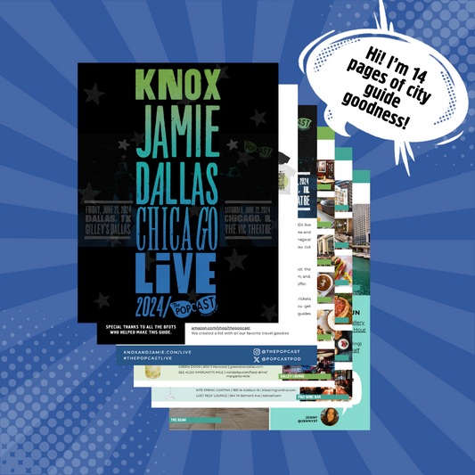 The Popcast Live! 2024 Dallas + Chicago City Guides