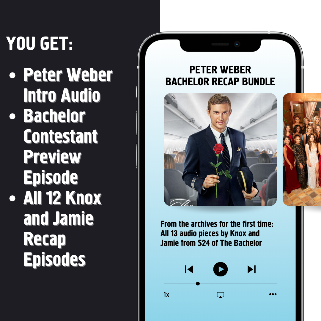 Peter Weber Bachelor Recap Bundle