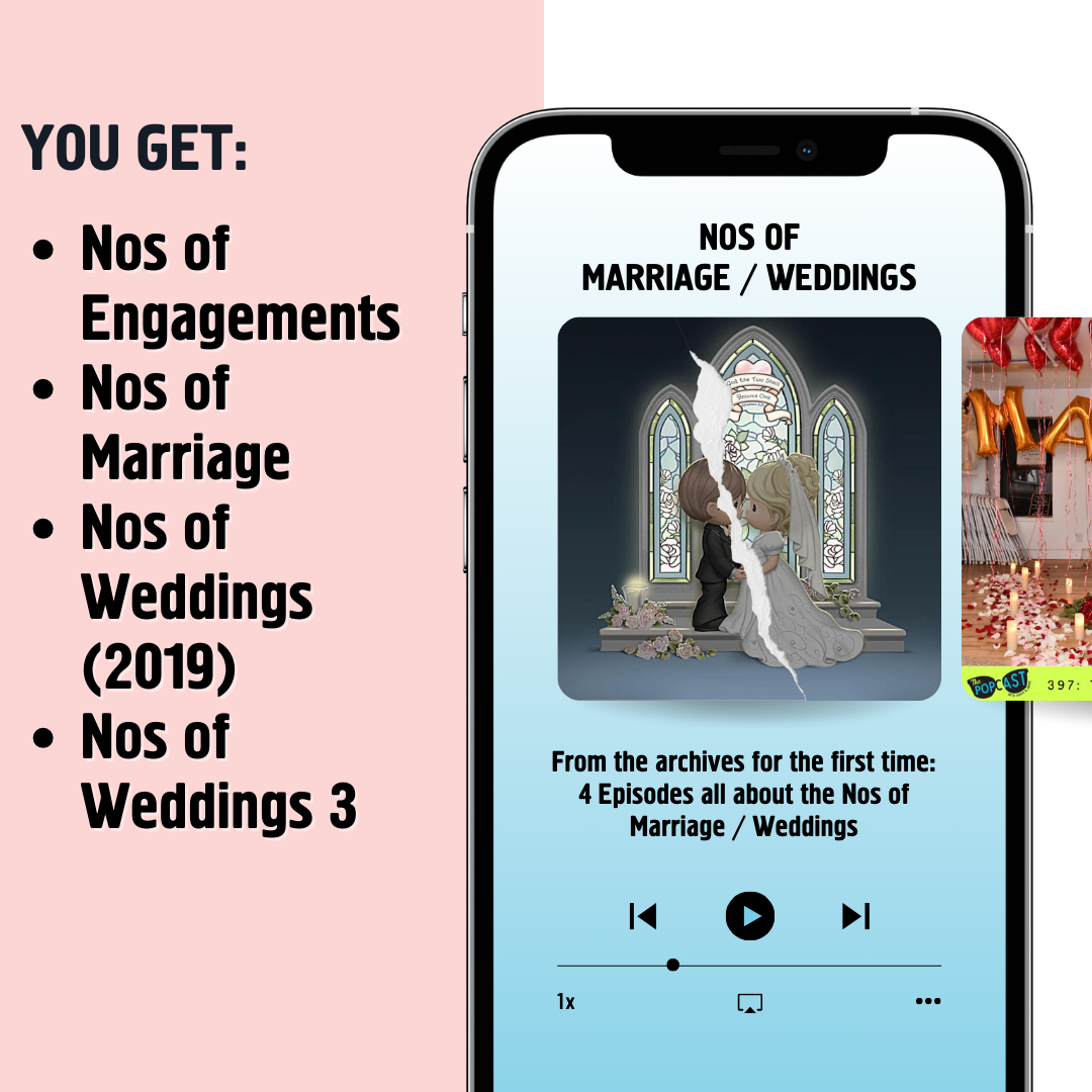 Nos of Marriage / Weddings Bundle