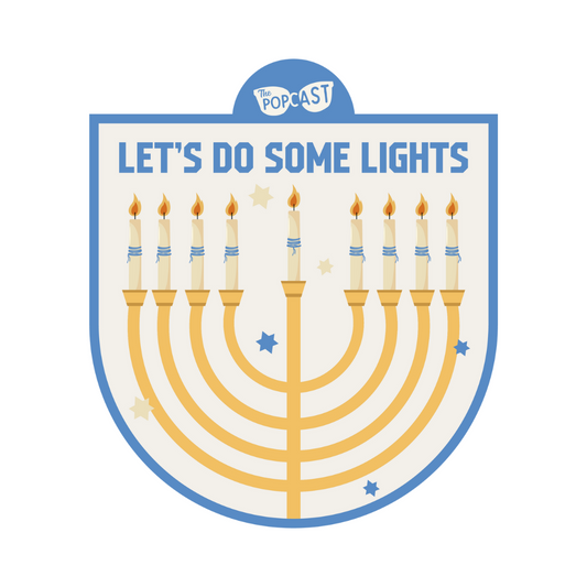 🕎 Let's Do Some Lights (Menorah) Sticker